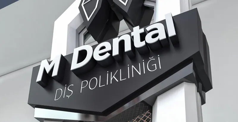 Üretim öncesi hazırlanan üç boyutlu tabela görselleştirmesi